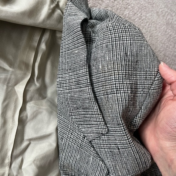 Christian Dior Plaid Jeunne Homme Sportif Blazer Size XS Paris Old Money - Picture 4 of 10